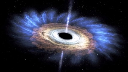 Откриха огромна черна дупка, 100 хиляди пъти по-голяма от Слънцето!