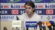 Иван Цветков: Имаме футболисти за схемата на Костов, така се чувствам много добре