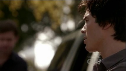 Elena acting childish she kisses Stefan in front of Damon