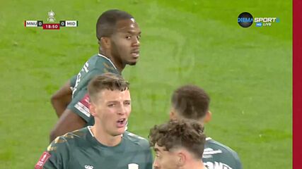Манчестър Юн - Мидълзбро 1:0 /първо полувреме/
