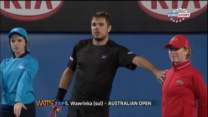 Забавни моменти от спорта - Watts Zap 2012 - Best of Australian Open