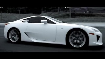 Lexus Lfa в действие 