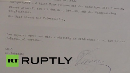 Germany: Hitler's watercolours up for auction in Nuremberg