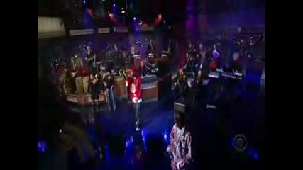 The Game - Lets Ride Letterman Performance