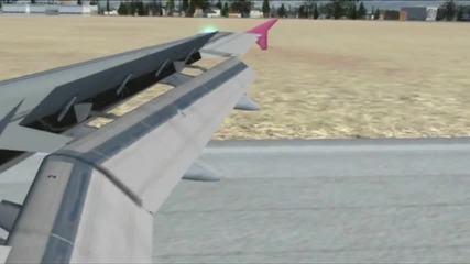 Wizz Air landing in Sofia Rnw 27 (fsx) !