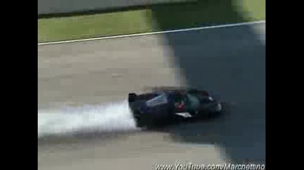 Шумахер и Ферари Fxx / Michael Schumacher Fxx making Burnouts & Accelerations