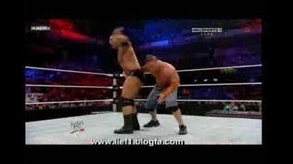 Extreme rules - john cena vs. Batista 