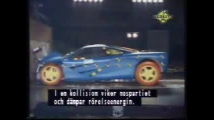 Mclaren F1 Crash Test