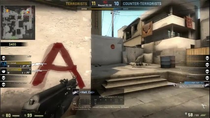 Cs:go Competitive 3v1 на Dust 2