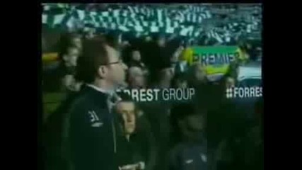 Celtic & Liverpool Fans Singing Ynwa