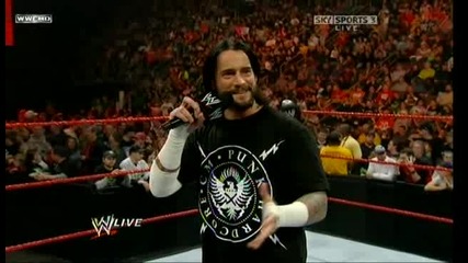 Cm Punk говори за себе си | Raw 23/11/09 |