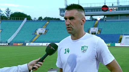 Камбуров: Целта пред нас е да играем в Европа