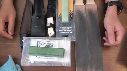 My current stropping system _ Boker Arbolito Trampero knife