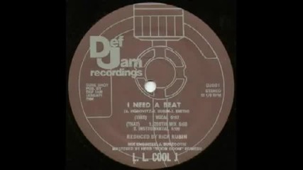 Ll Cool J - I Need A Beat The Original Version -you Tube