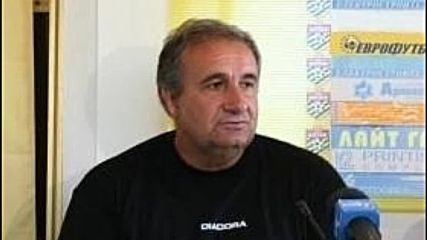 Тенчо Тенев: Футболистите изиграха безупречно мача