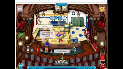 Club Penguin Play At The Stage - Basketball