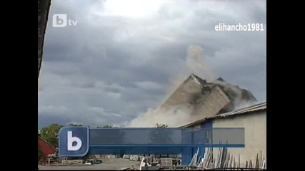 Взрив събори 17 ет. Сграда в Пловдив