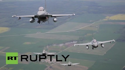 Lithuania: Norway and Italy conduct NATO Baltic air policing operations
