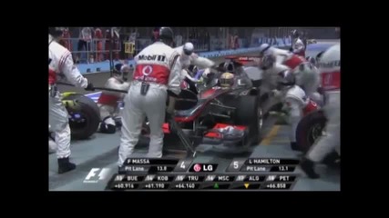 F1 Гран при на Сингапур 2011 - избрани моменти 2