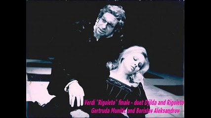 B Aleksandrov and G Munitic duet Rigoleto Finale - Youtube
