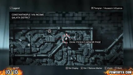 Assassin's Creed Revelations All Memoir Page Locations