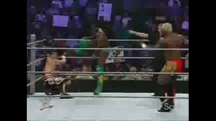 Evan Bourne & Kofi Kingston Vs Shelton Benjamin & Mike Knox