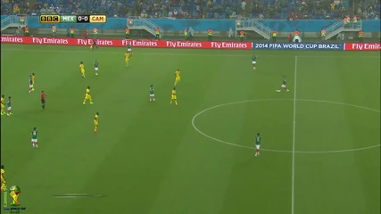 World Cup 2014 - Mexico vs Cameroon 1-0