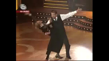 Dancing Stars - Ники Кънчев И Стефка Костадинова Танцуват Англ 