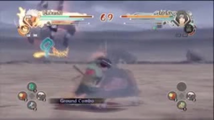 Naruto Shippuuden Ultimate Ninja Storm Generations_kakashi and Guy vs Itachi and Kisame.