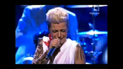 Поли Генова - На инат (на живо - втори полуфинал на Евровизия 2011 - Дюселдорф)