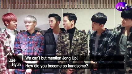 The Star - B.a.p Interview Your looks have upgraded Any secrets to your handsomeness