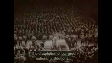 Hitlers First Speech in Power w. Goebbels Intro 1933 
