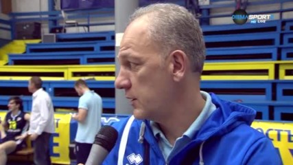 Даниел Пеев: Бяхме близо като игра до Нефтохимик