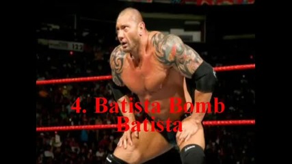 Top 35 Finishers Wwe 2010-2011