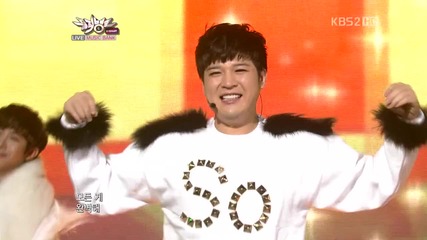 Wonder Boys с Wonder Girls - Be My Baby ( 23-12-2011 K B S Music Bank )