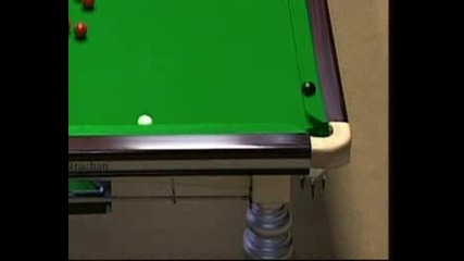 Snooker - Ali Carter Вкарва Черната Топка С Отскок