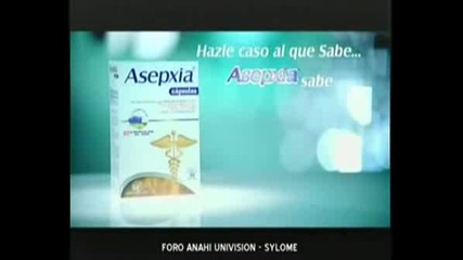 Anahi Y Maite En Comercial De Asepxia Capsulas