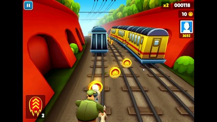 Subway Surfers Epizode #16 (извинете,че е малък но играя от 1 ден)