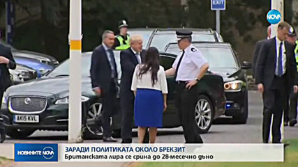 Британската лира се срина