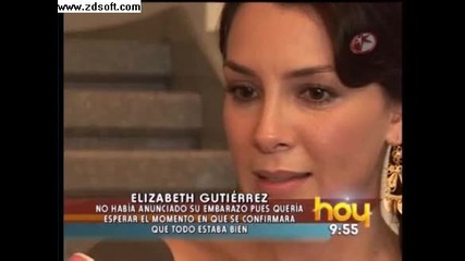 Elizabeth Gutierez espera bebe