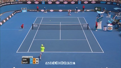 Australian Open 2014 / Ден 8 Дневна сесия с участието на Григор Димитров! 20.01.2014