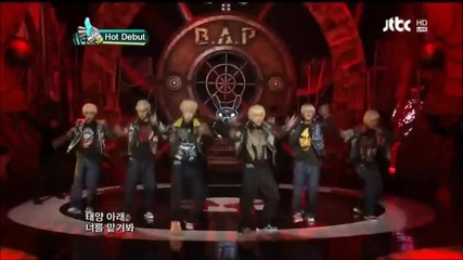 B. A. P - Burn it up & Warrior (02.02.12) Hot Debut ~ Music on Top