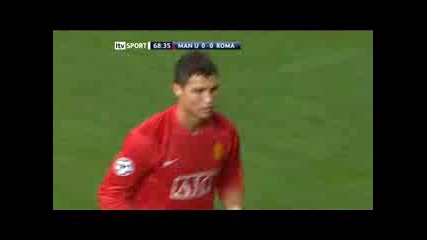 C. Ronaldo Goal Vs Roma
