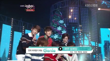 121221 K.will ft. Sistar & Boyfriend - White Love @ Music Bank