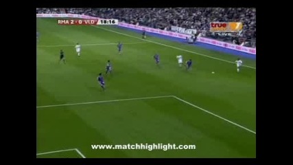 Реал Мадрид - Валядолид 4:2 Гол на Раул 