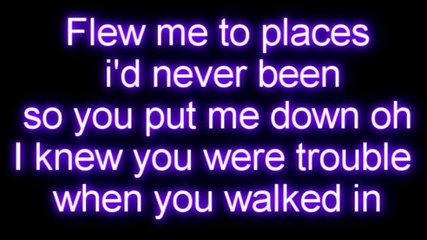 Taylor Swift - I Knew You Were Trouble Lyrics