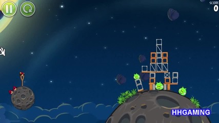 Да играем : Angry Birds Space 1- 4 3 звезди