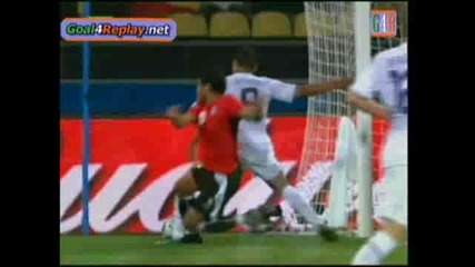 Египед 0–1 Сащ - Купа на конфедерациите - гол на Дейвис 21.06.09