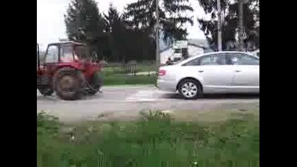 Аudi vs. Traktor ;oo