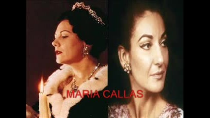 Ebben Ne Andr Lontana . Renata Tebaldi Maria Callas 